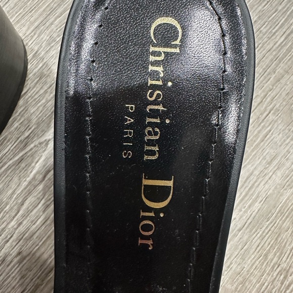 CHRISTIAN DIOR mules NWT size 38.5 - Picture 3 of 12